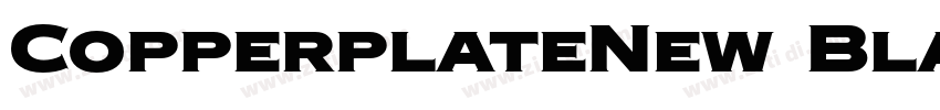 CopperplateNew Black字体转换 CopperplateNew Black字体转换